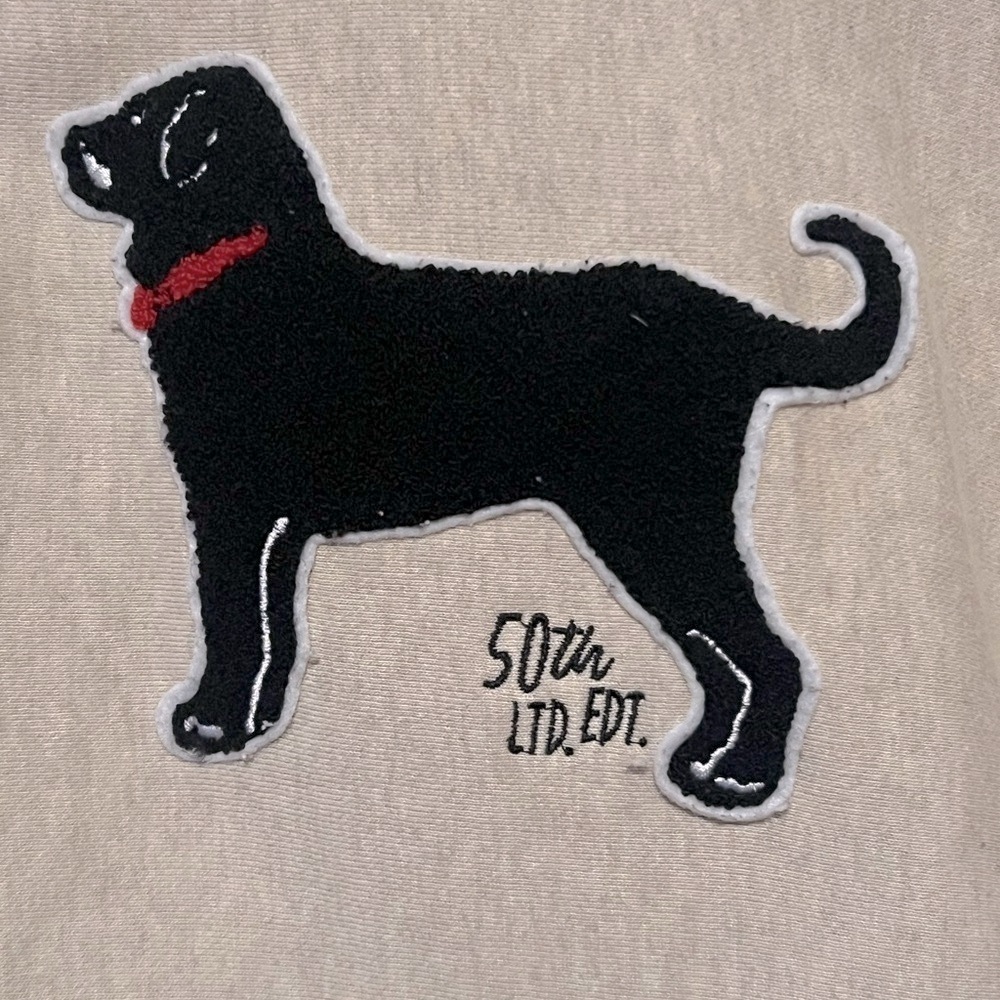 The Black Dog Limited 50th Anniversary Edition Heavy Duty Hoodie Women's Sz XS - Picture 4 of 9